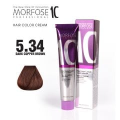 MORFOSE 10 SAÇ BOYASI 5.34- KOYU BAKIR KAHVE 100 ML