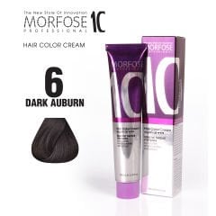 MORFOSE 10 SAÇ BOYASI 6- KOYU KUMRAL 100 ML