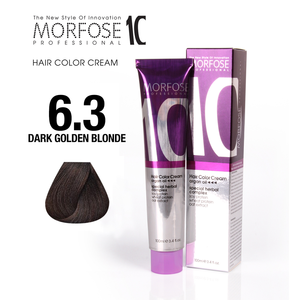 MORFOSE 10 SAÇ BOYASI 6.3- KOYU KUMRAL DORE 100 ML