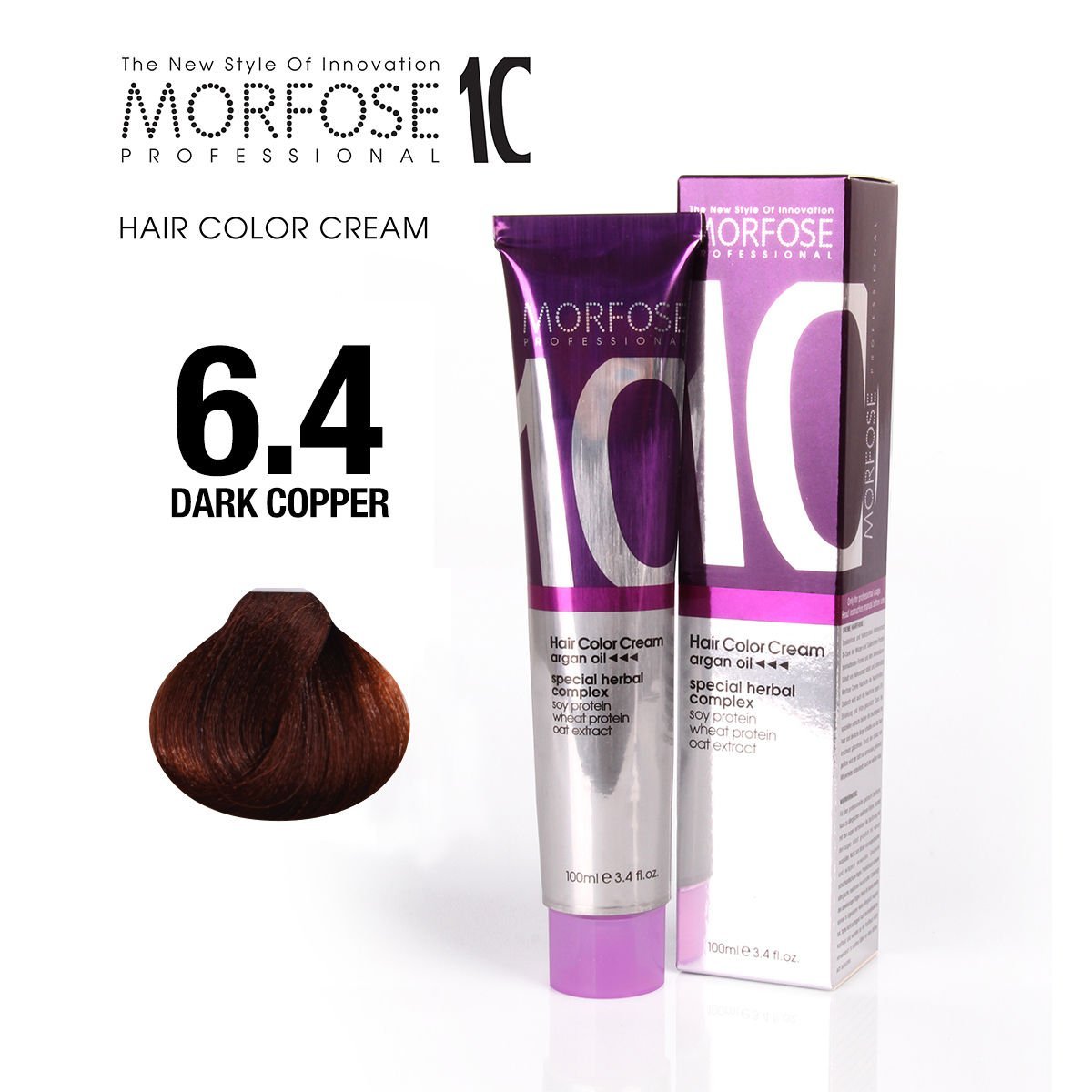 MORFOSE 10 SAÇ BOYASI 6.4- KOYU BAKIR 100 ML