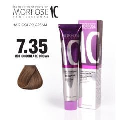 MORFOSE 10 SAÇ BOYASI 7.35- SICAK ÇİKOLATA KAHVE 100 ML