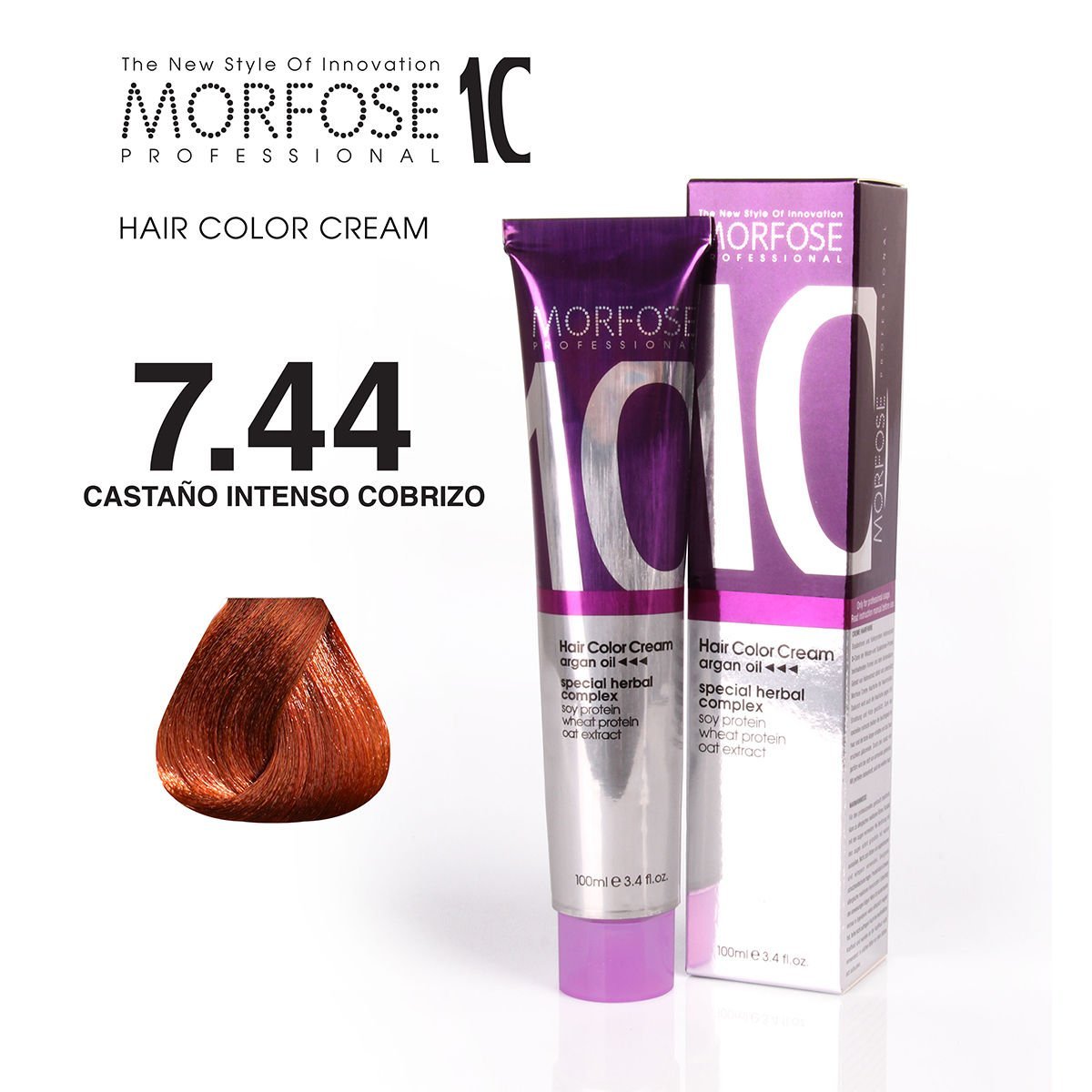 MORFOSE 10 SAÇ BOYASI 7.44- YOĞUN BAKIR 100 ML