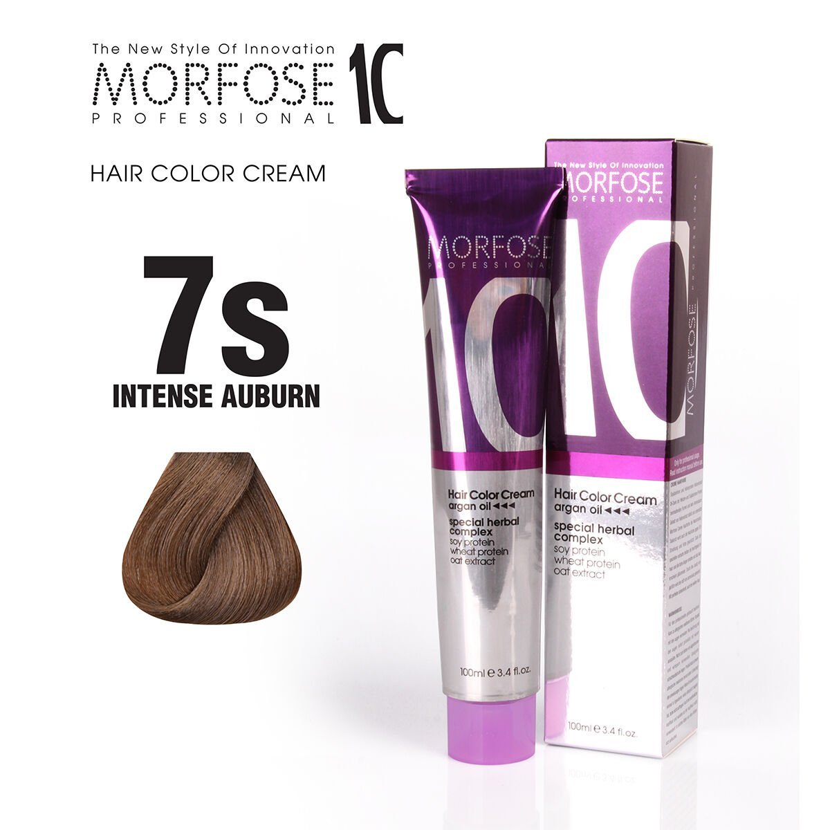 MORFOSE 10 SAÇ BOYASI 7S- YOĞUN KUMRAL 100 ML