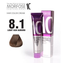 MORFOSE 10 SAÇ BOYASI 8.1- AÇIK KÜLLÜ KUMRAL 100 ML