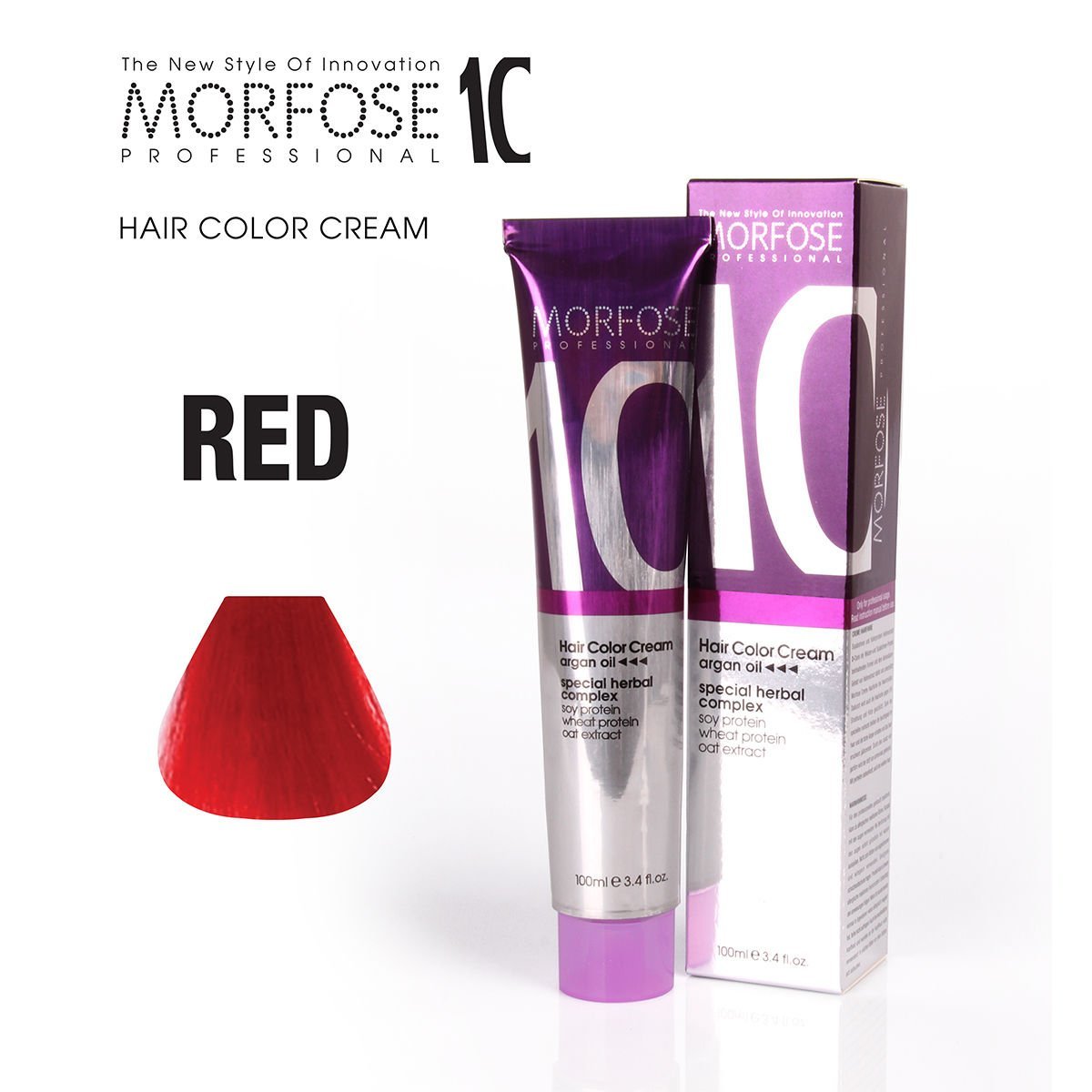 MORFOSE 10 SAÇ BOYASI KIRMIZI 100 ML
