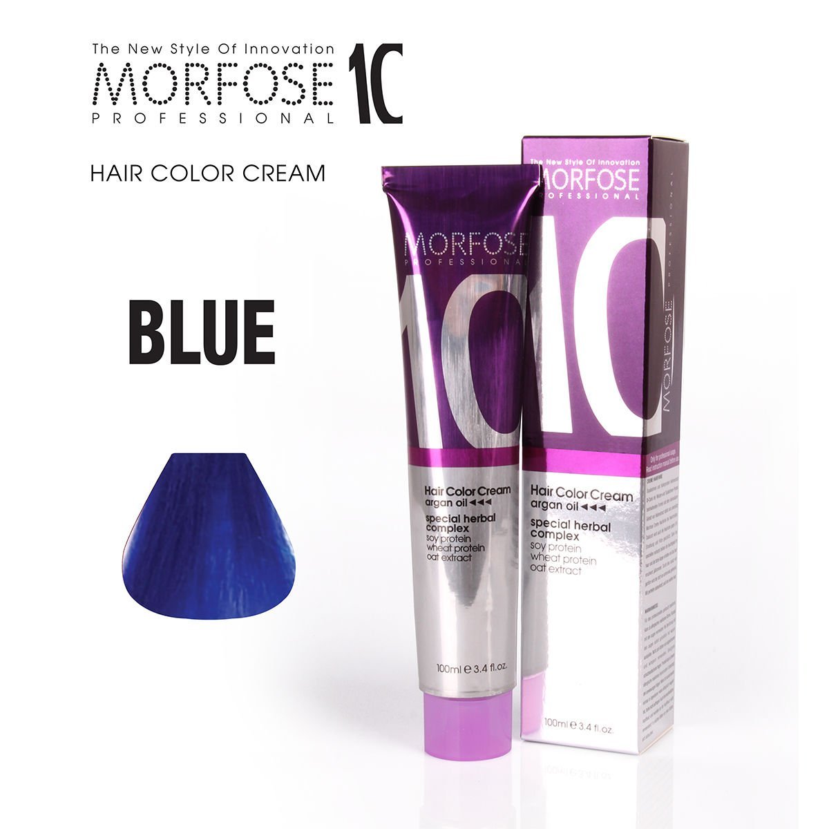 MORFOSE 10 SAÇ BOYASI MAVİ 100 ML