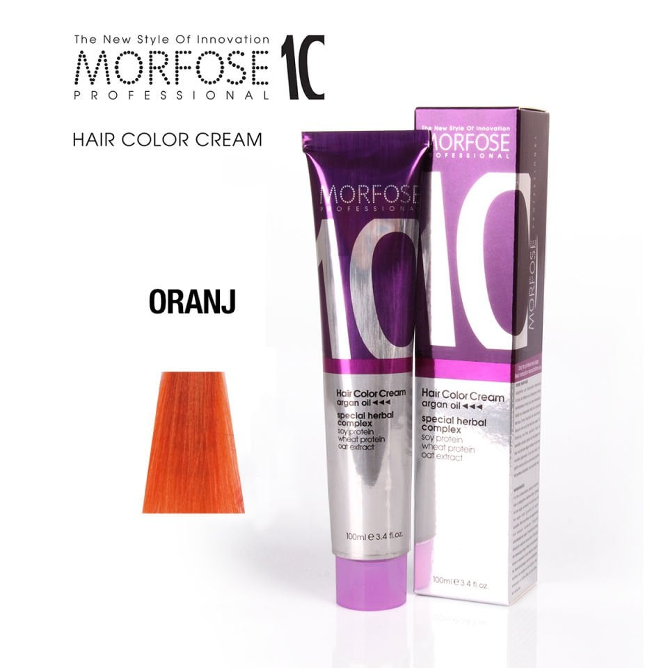 MORFOSE 10 SAÇ BOYASI ORANJ 100 ML