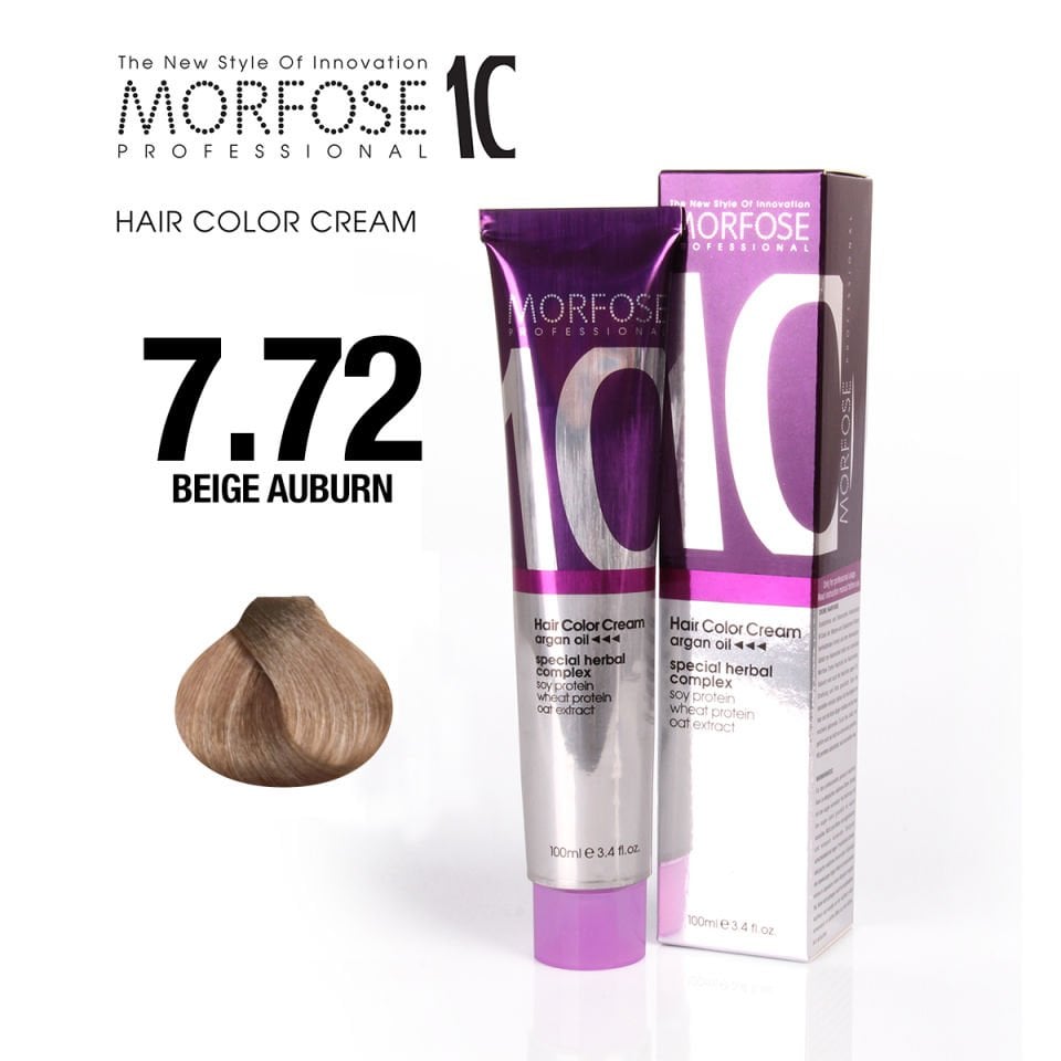 MORFOSE 10 SAÇ BOYASI 7.72- KUMRAL KAHVE  İRİZE 100 ML