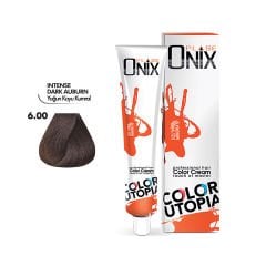 ONIX SAÇ BOYASI 6.00- YOĞUN KOYU KUMRAL 60 ML