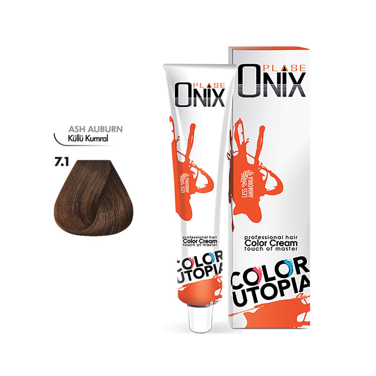 ONIX SAÇ BOYASI 7.1- KÜLLÜ KUMRAL 60 ML