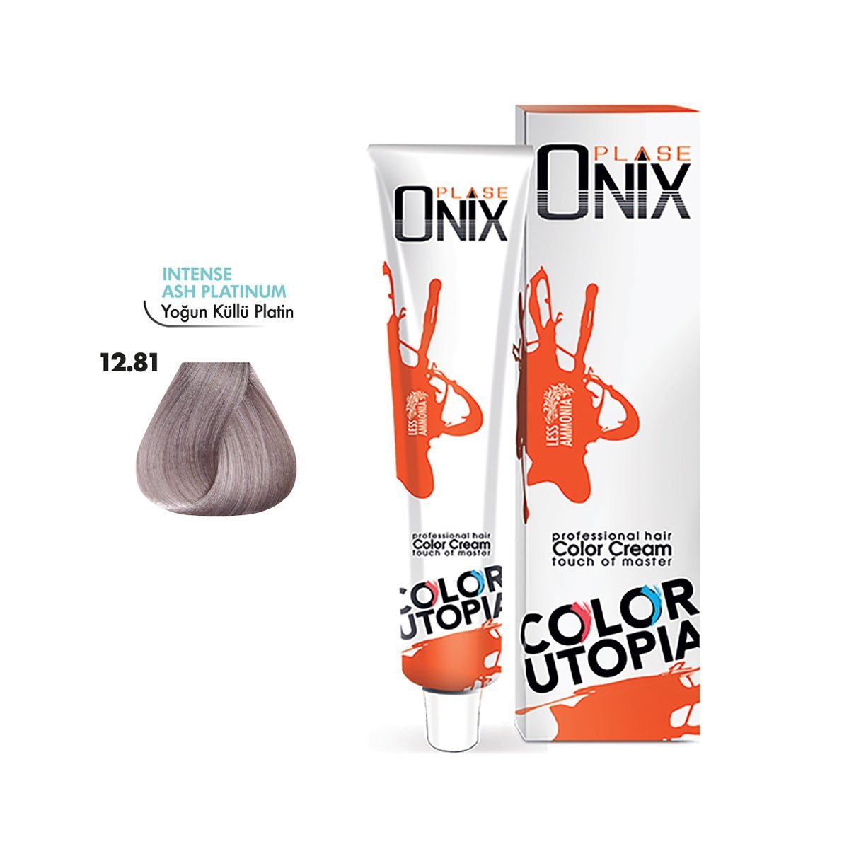 ONIX SAÇ BOYASI 12.81- YOĞUN KÜLLÜ PLATİN 60 ML