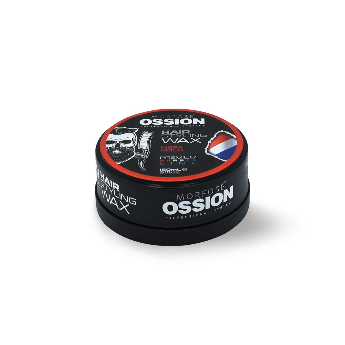 OSSION PREMIUM BARBER LINE WAX JEL MEGA HOLD 150ML