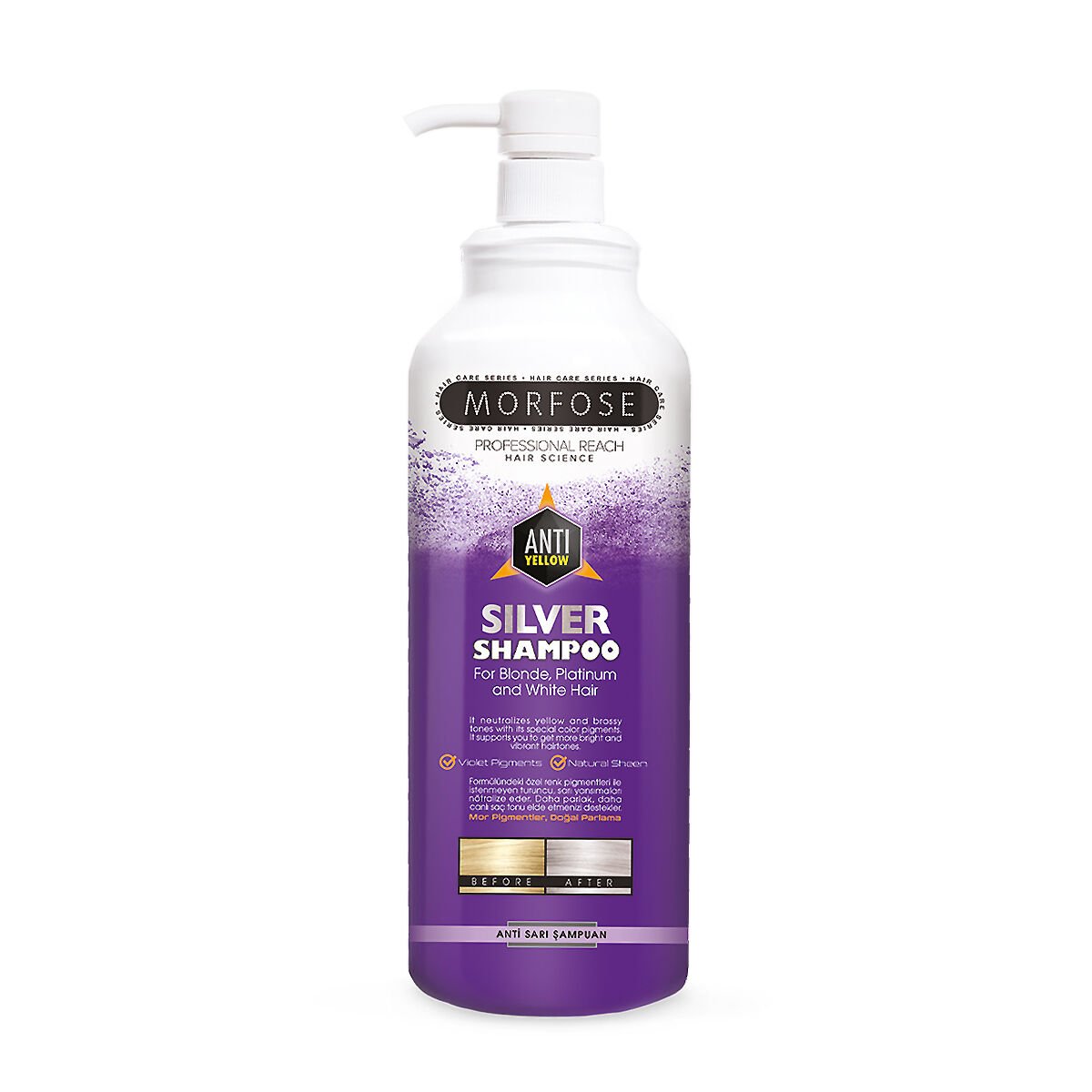 MORFOSE 10 SILVER SHAMPOO 1000 ML