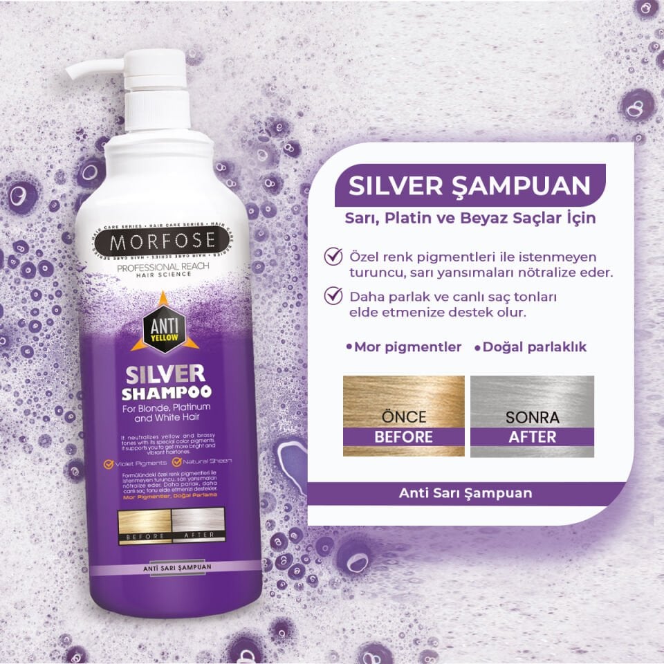 MORFOSE 10 SILVER SHAMPOO 1000 ML