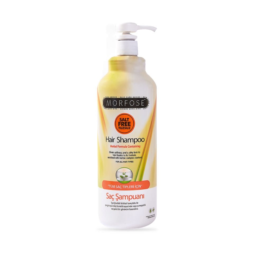 MORFOSE SAÇ ŞAMPUANI BİTKİSEL TUZSUZ 1000 ML
