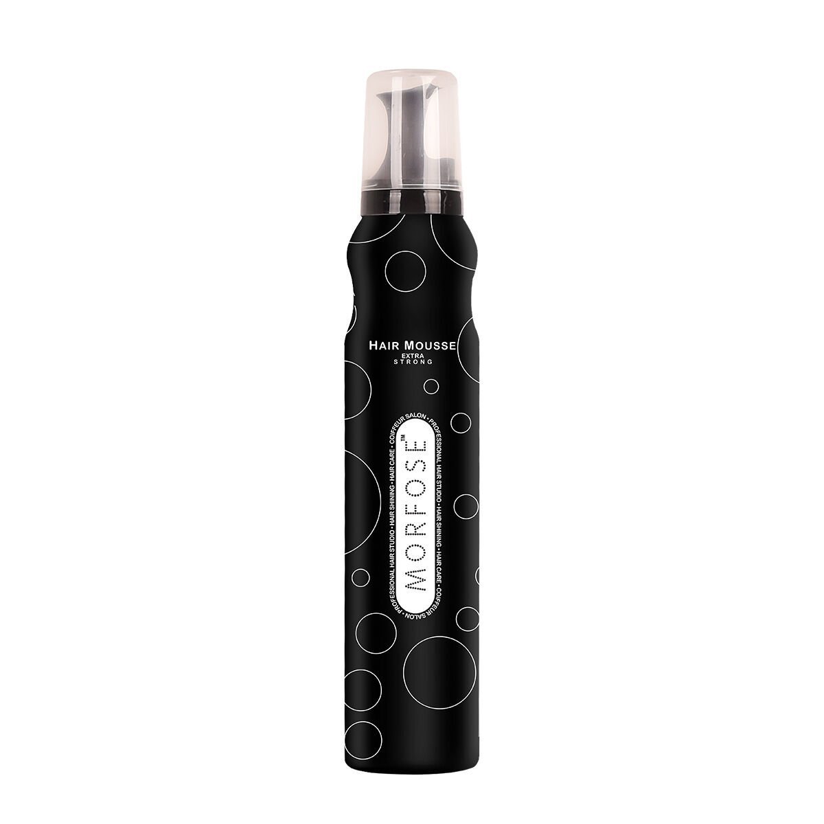 MORFOSE SAÇ KÖPÜĞÜ EXTRA STRONG SİYAH 200 ML