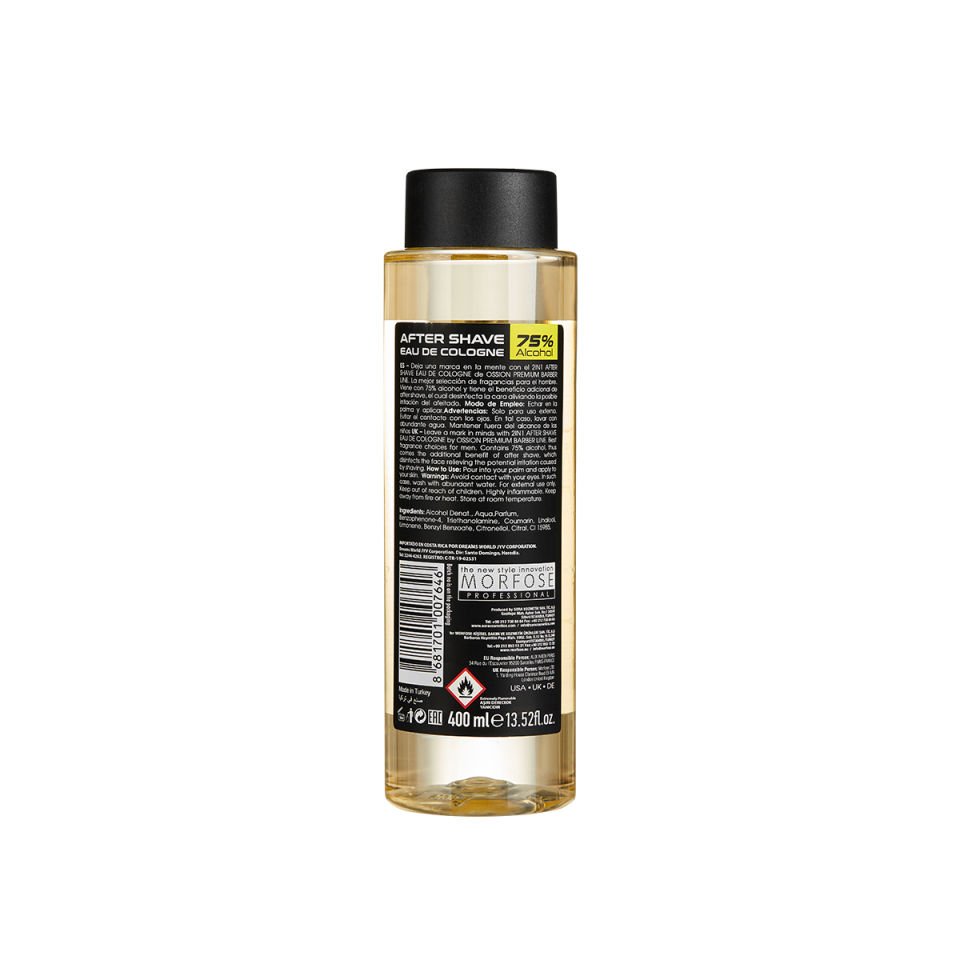 OSSION PBL 2IN1 AFTER SHAVE EAU DE COLOGNE DOMINICAN MERENGUE 400ML