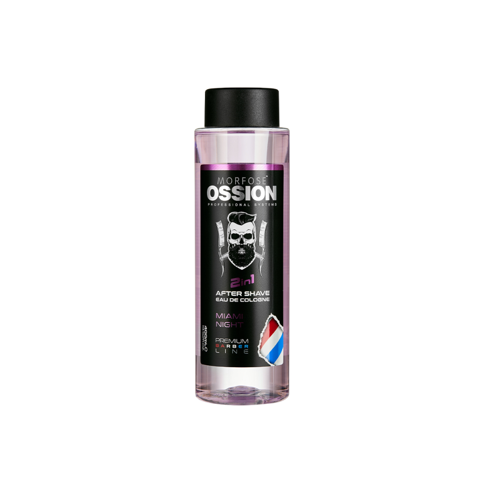 OSSION PBL 2IN1 AFTER SHAVE EAU DE COLOGNE MIAMI NIGHT 400 ML