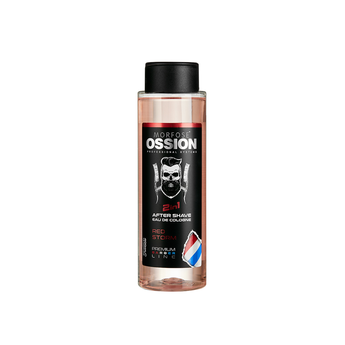 OSSION PBL 2IN1 AFTER SHAVE EAU DE COLOGNE RED STORM 400 ML