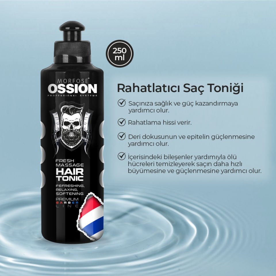 OSSION PREMIUM BARBER LINE SAÇ TONİĞİ 250 ML