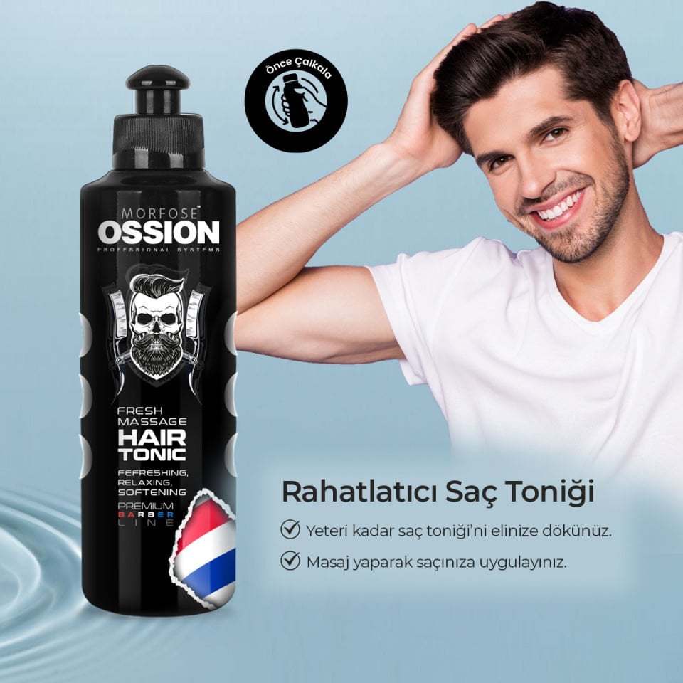 OSSION PREMIUM BARBER LINE SAÇ TONİĞİ 250 ML