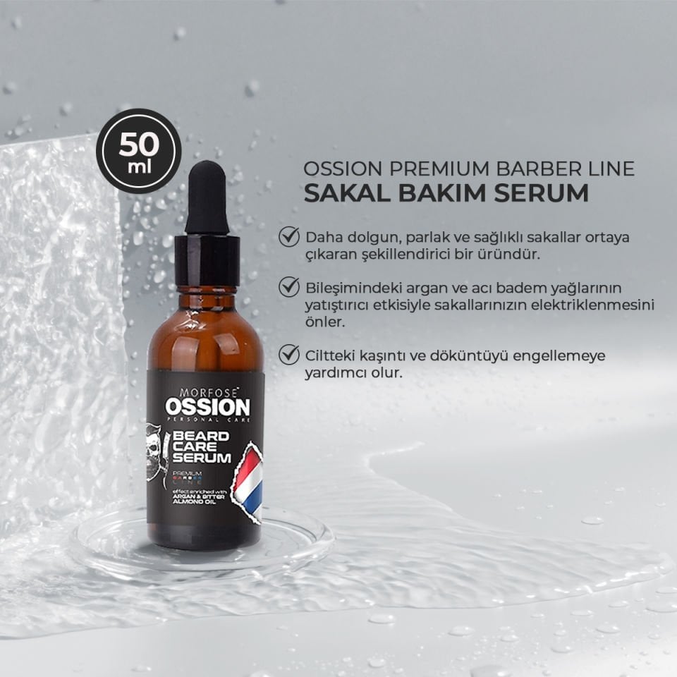 OSSION PREMIUM BARBER LINE SAKAL BAKIM SERUM 50 ML