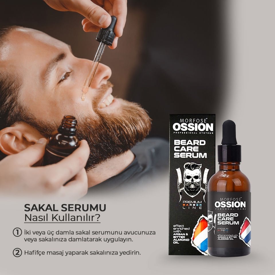 OSSION PREMIUM BARBER LINE SAKAL BAKIM SERUM 50 ML