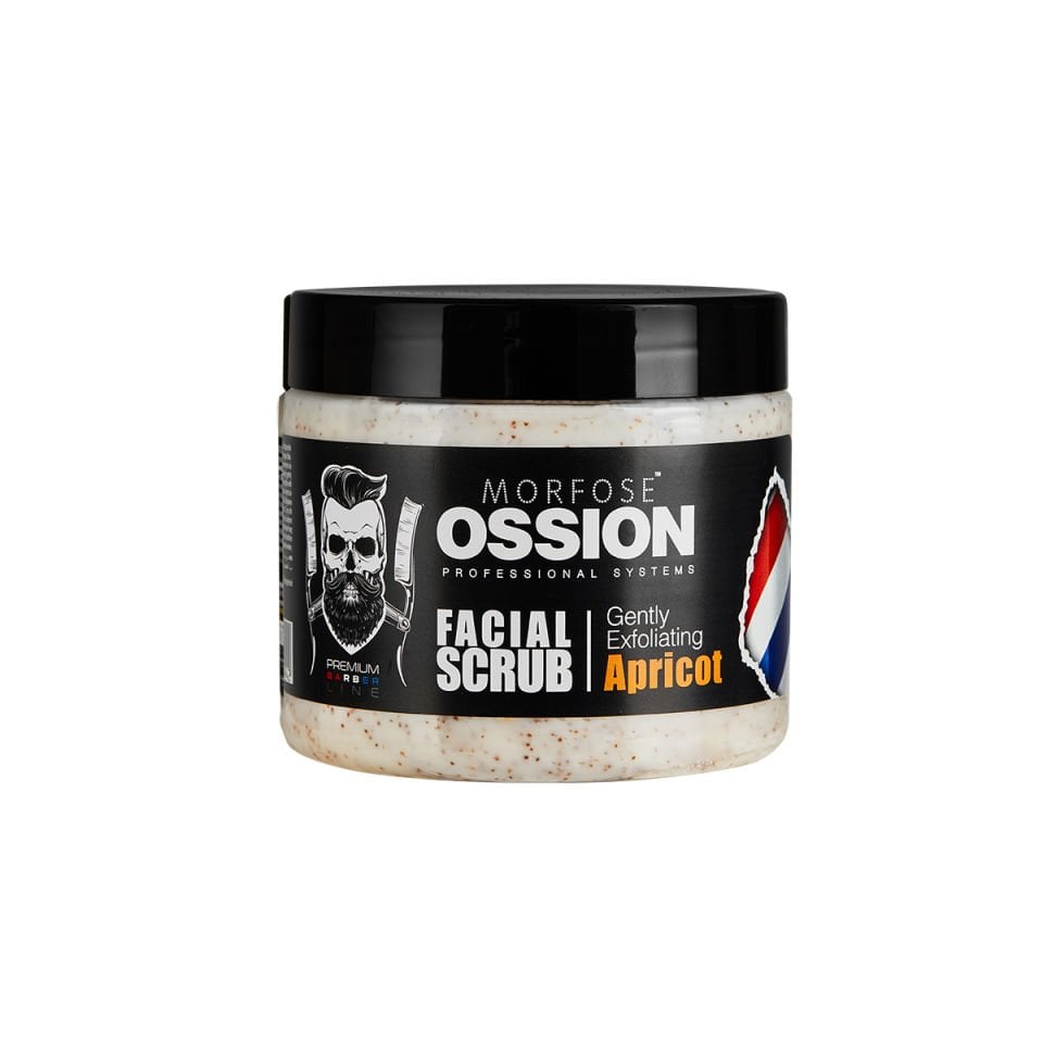 OSSION PREMIUM BARBER LINE YÜZ SCRUB KAYISI 400 ML