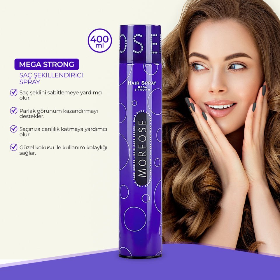 MORFOSE SAÇ ŞEKİLLENDİRİCİ MEGA STRONG 400 ML
