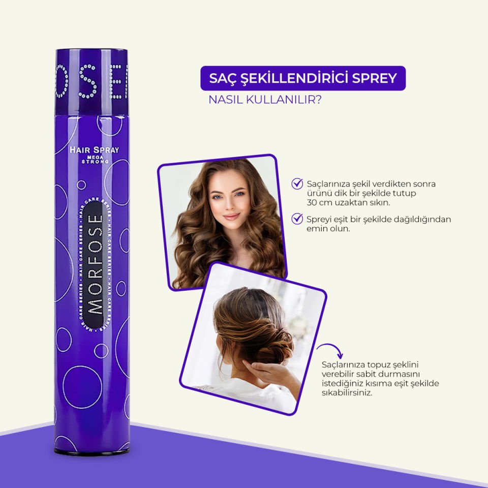 MORFOSE SAÇ ŞEKİLLENDİRİCİ MEGA STRONG 400 ML