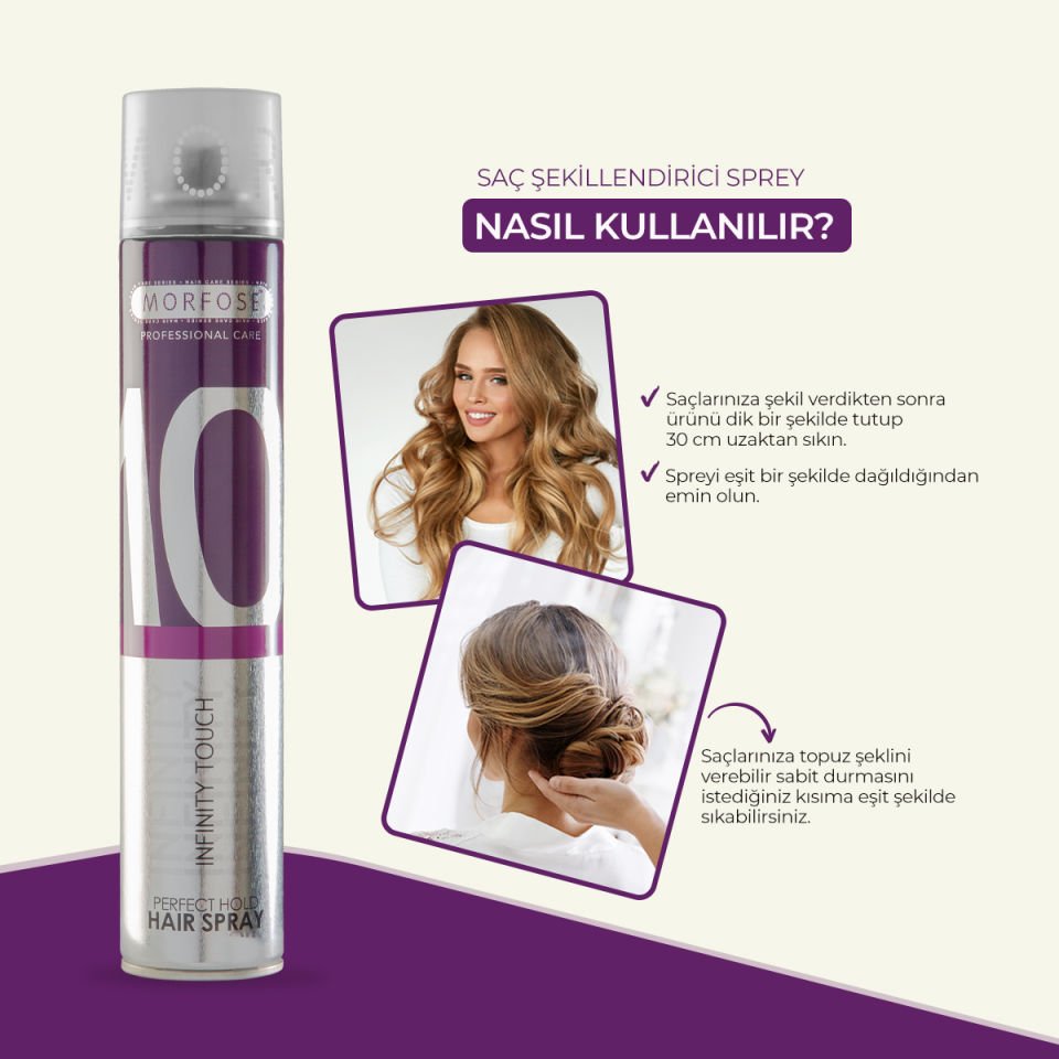 MORFOSE 10 SAÇ ŞEKİLLENDİRİCİ INFINITY TOUCH 400 ML