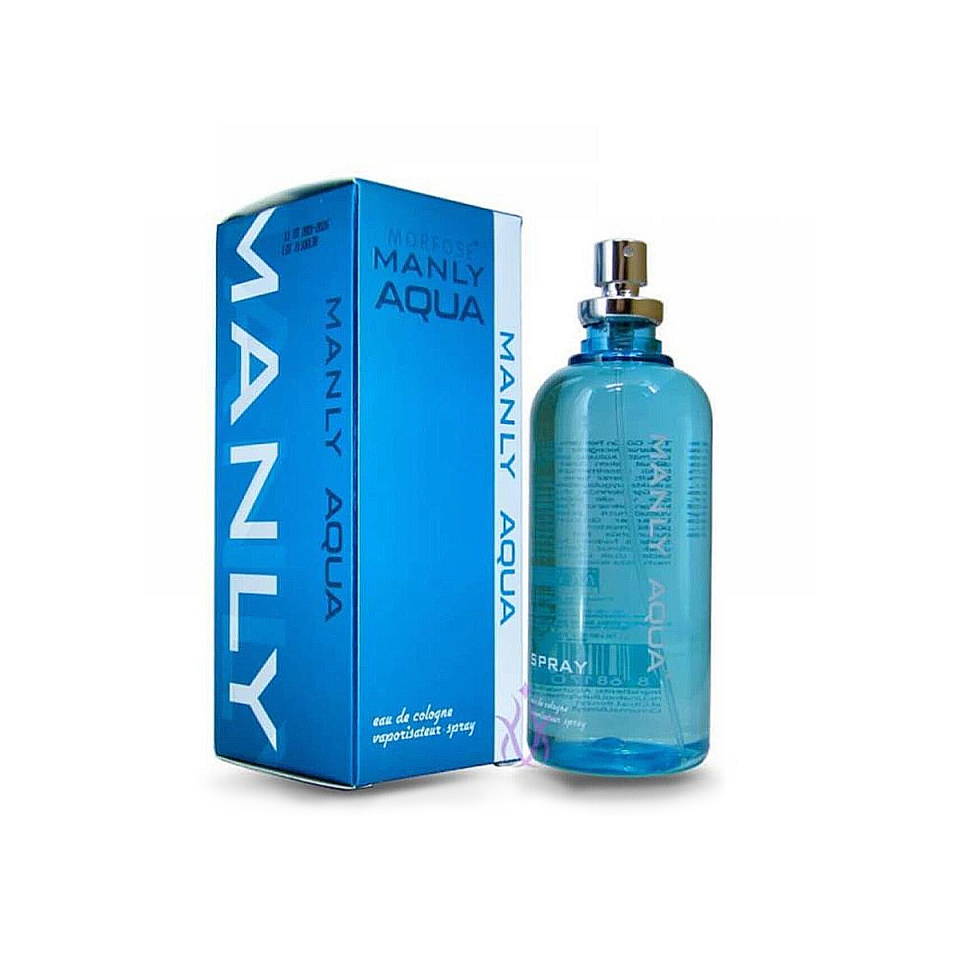 MANLY EAU DE COLOGNE MEN AQUA 125 ML