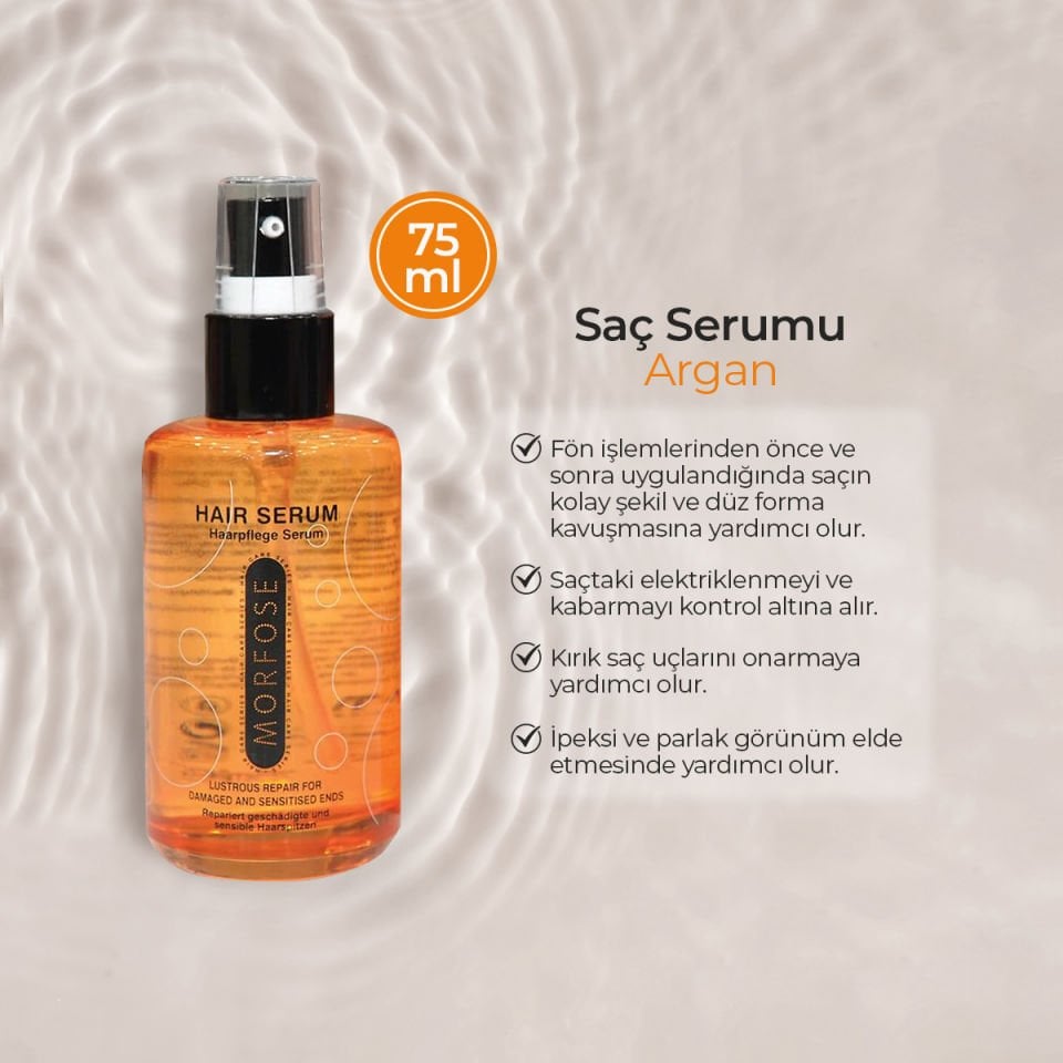 MORFOSE SAÇ SERUMU ARGAN 75 ML
