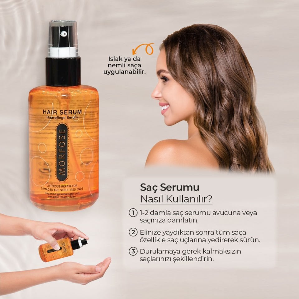 MORFOSE SAÇ SERUMU ARGAN 75 ML