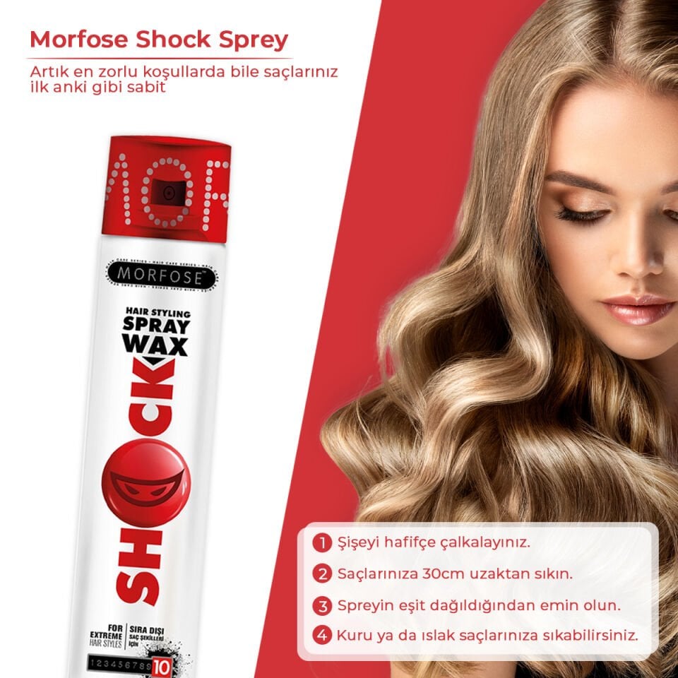 MORFOSE SHOCK SAÇ ŞEKİLLENDİRİCİ 300 ML