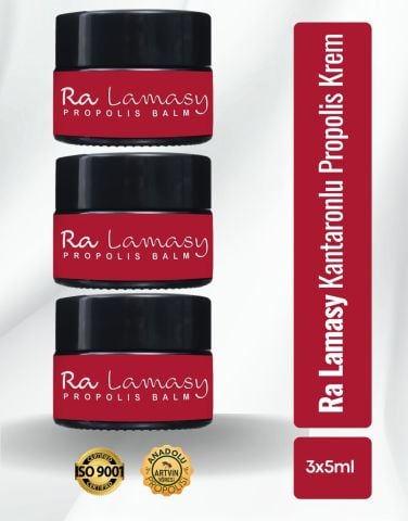 3 Adet Ra Lamasy Propolis Kantaron Balm – 3x5ml