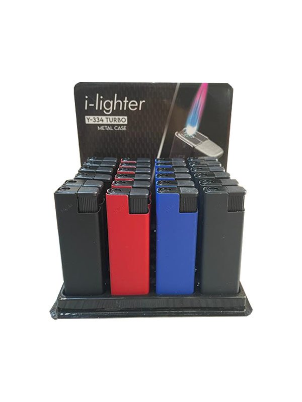 I- LIGHTER METAL CASE TURBO ÇAKMAK 24 ADET