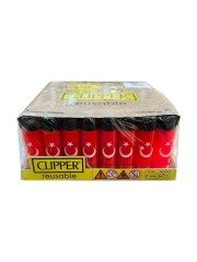 CLİPPER POCKERT 48 ADET TAŞLI  ÇAKMAK TÜRK BAYRAĞI DESENLİ