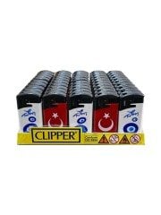 CLİPPER MİNİ MANYETOLU ÇAKMAK 50 ADET TÜRKİYE DESENLİ