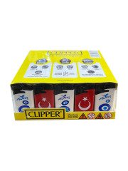 CLİPPER MİNİ MANYETOLU ÇAKMAK 50 ADET TÜRKİYE DESENLİ