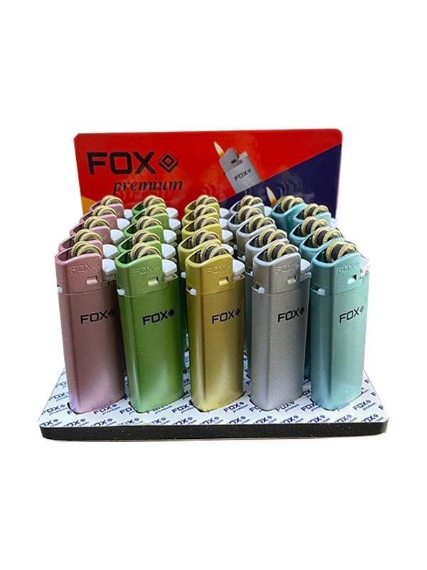FOX PREMİUM 25 ADET TAŞLI ÇAKMAK