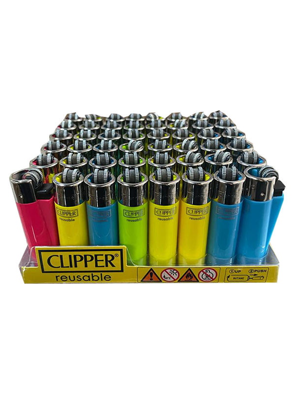 CLİPPER POCKET - 48 ADET TAŞLI ÇAKMAK