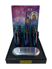 CLİPPER ICY JET METAL MANYETOLU ÇAKMAK 12 ADET