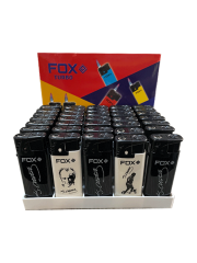 FOX ATATÜRK DESENLİ MANYETOLU RÜZGAR ÇAKMAĞI 40 ADET