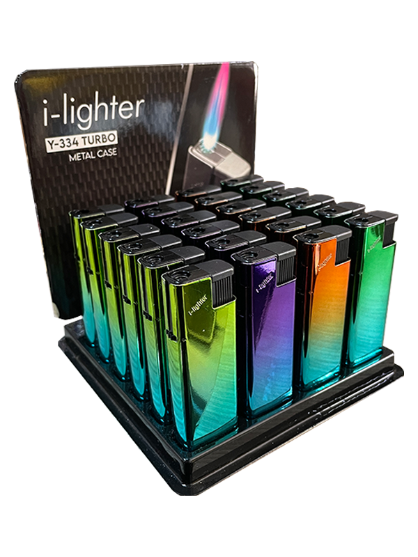 İ-LİGHTER MANYETOLU  METAL RÜZGAR ÇAKMAĞI 24 ADET