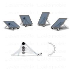 Laptop Standı Tablet Standı Yükseklik Ayarlı Kademeli 3 Ayaklı Tasarım Hafif Pratik
