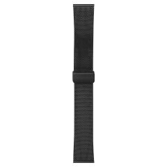 Huawei Watch GT 3 46 mm Uyumlu Hasır Metal Kordon Magnetik D Tokalı Tel Örgü Kayış Mıknatıslı