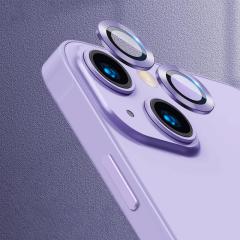 iPhone 13 Kamera Lens Koruyucu Cam Tempered Glass Siyah