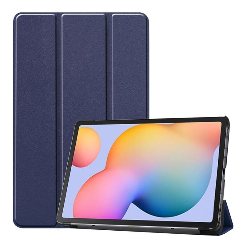 Samsung Galaxy Tab S7 FE LTE T737 Uyumlu Kılıf Standlı Akıllı Kapak Smart Cover Tablet Kılıfı