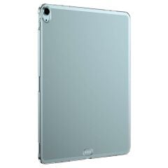 iPad Air 11 M2 2024 Uyumlu Şeffaf Silikon Kılıf Esnek TPU Kapak Arkası Buzlu Tablet Kılıfı